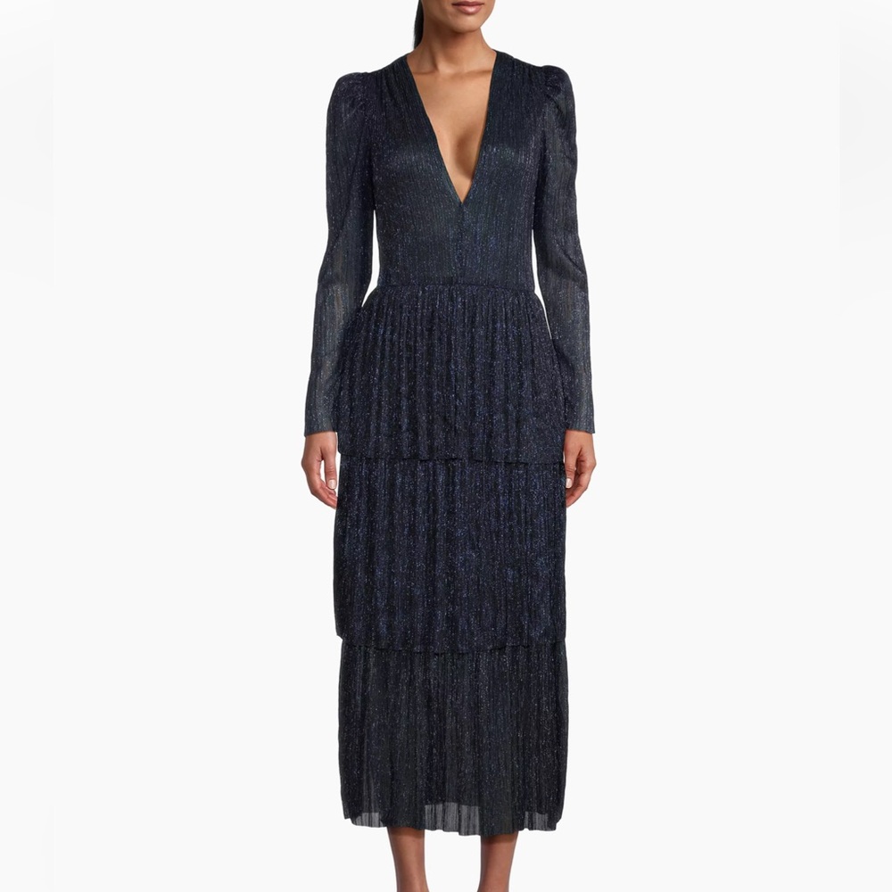 Sabina Musayev Carry Tiered Dress
